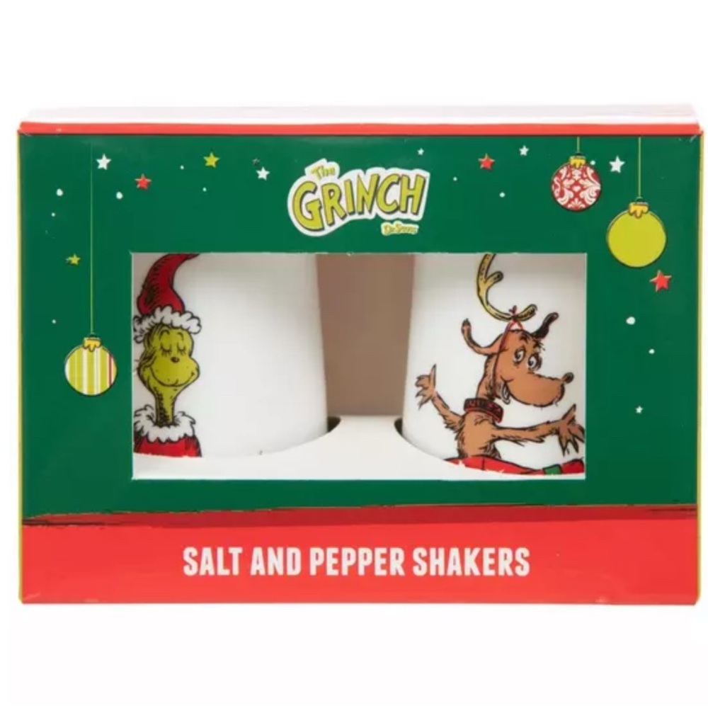 Dr. Seuss The Grinch Salt and Pepper Shakers